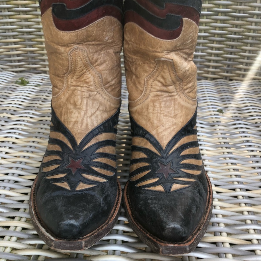 Old Gringo American Flag Boots 8.5 Unity Cowboy - Picture 6 of 12